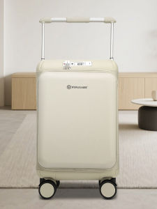 Mansider 2025 New Fashionable Charging Carry-On Suitcase with Universal Wheels And Wide Handle 20 Inch Travel Luggage for Men And Women