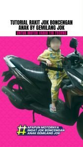 GEMILANG Jok Boncengan Anak Vario Techno 110
