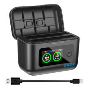 Pin Thay Thế 2850mAh Kèm Hộp Sạc Nhanh Cho Phụ Kiện Camera Hành Động Insta360 ONE X5 Bộ Dụng Cụ Camera Video Dung Lượng Cao