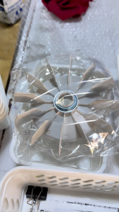 ใบพัดลมปั๊มหอยโข่ง/ใบพัดลมระบายความร้อน+แหวนล็อค /ใบพัดลมปั๊มน้ำ