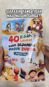 Buku Anak Best Seller: 40 Kisah Sahabat yang Dijamin Masuk Surga