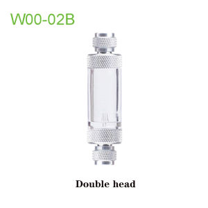 ZRDR | Aquarium CO2 foam counter Fish tank metal check foam counter CO2 generator regulator Single head and double head CO2 accessories