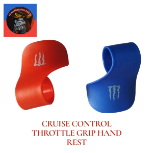 MOTORCYCLE CRUISE CONTROL THROTTLE GRIP HAND REST UNIVERSAL