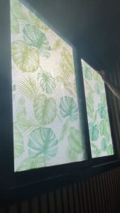 ฟิล์มติดกระจกบ้าน สุญญากาศ ลายขนาดกว้าง45/44เซน กันคนมอง ลอกออกไม่ทิ้งคราบ เพิ่มความเป็นส่วนตัว ติดง่าย ราคาประหยัด สติ๊กเกอร์ติดกระจก Window film PVC ฟิล์มติดกระจก PVC สติกเกอร์ติดกระจกบ้าน PVC ฟิล์มกรองแสง