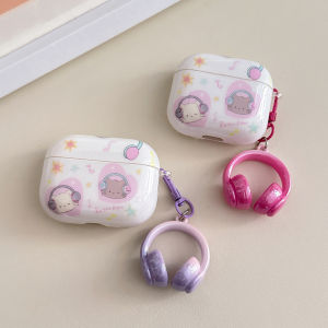 Cat Ear Protection Case for AirPods Pro3 AirPods4 Active Noise Reduction Apple 3rd Gen Bluetooth Earphone Cover pro 3rd Gen 2 Ear Case AirPodsPro2 Shell