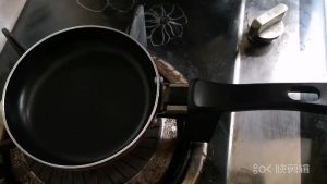 Pan Mini Thick Non-stick Flat Pan StainlFrying ess Steel Pancake Fryer Kitchen Cookware Random Color 16cm JC ELise