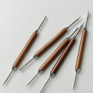 Professional Latte Art Needle Espresso Coffee Making Tools Italian Style Milk Coffee Carving Hook Flower Pen for Coffee Shop