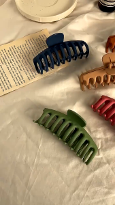 AKSESORIS JEPIT RAMBUT KOREA TERBUAT DARI BAHAN MOULDED JEDAI RAMBUT ORI ROLL JUMBU 11 CM