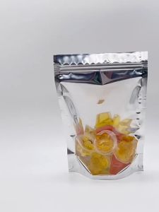 【ถุงฟอยด์สีเงิน】1000ใบ หน้าใส  มีแถบปิด (แพ็คละ 50ใบ) ถุงแถบปิด ตั้งได้ ถุงแถบปิดใส่ขนม ถุงแถบปิดใส่อาหารเเห้ง พร้อมส่งทั่วไทย