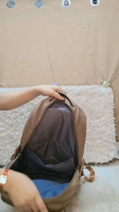 CJH SHOP#123 Nylon padded strap 16inch Backpack for Women - Casual Style Large Capacity backpack with adjustable strap