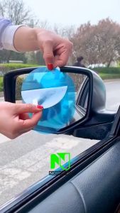 Stiker Oval Kaca Spion Rainproof Waterproof 2 PCS - TY353194