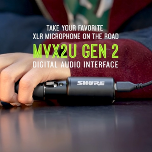 SHURE MVX2U Gen 2 Digital Audio Interface