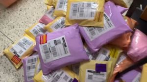 Hello Tshirt (ออกใบกำกับภาษีได้) เสื้อยืดแขนสั้น คอวี สีบานเย็น ผ้าคอตตอนแท้นุ่มๆ ทรงเสื้อใส่ได้ทั้ง ชายและหญิง (พร้อมส่ง สินค้าผลิตโดยช่างคนไทย) เสื้อเปล่าไม่มีลาย ผ้านุ่ม ใส่สบายไม่ร้อน ราคาถูก