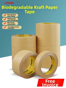 High Adhesion Waterproof Heat-Resistant Writable Non-Curling Eco-friendly Hand-Tearable Packing Tape
