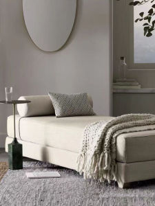 Scandinavian Fabrics Sofa Bed Bed & Breakfast Living Room Chaise Longue Minimalist Modern Small Apartment Foldable Dual-Purpose Multi-Functional Bed