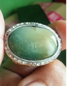 batu cincin hijau Garut asli dan natural