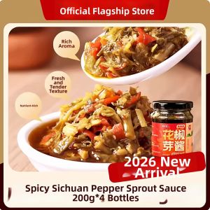 Fresh and Additive-Free Sichuan Pepper Shoot Sauce