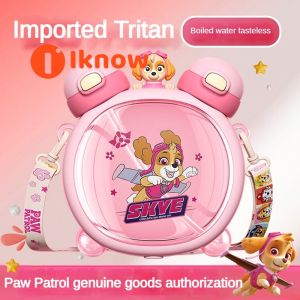 I know PAW Patrol Kids Water Bottle - Dual Drinking Modes Portable Tritan Sippy Cup for School & Kindergarten Summer New Arrival