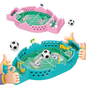 Mini Tabletop Football Games Children Toys  Soccer Pinball Desktop Sport Double Player Competition Gifts for Kids Family Game
