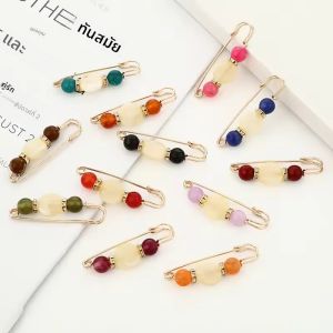 2/3 ชิ้น/ล็อตผู้หญิงใหม่กระโปรงเอว Artifact เอว Pin น่ารักเลียนแบบเพิร์ล Rhinestone Pin คงที่เสื้อผ้าเอวหัวเข็มขัดคลิปเข็มกลัด