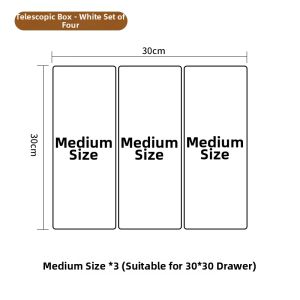 MEYGOROOM | Adjustable Drawer Dividers Rectangular Organizers