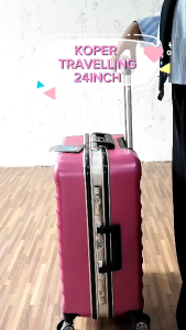 Koper Multifungsi 24 Inch / Koper Bagasi 24 Inch / Koper NON ZIPPER Tahan Banting / Koper Premium Murah