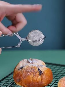 805 - Tea Infuser Perendam Saringan Daun Teh Stainless Steel Swedia - Ayakan Icing Gula Halus Bubuk Coklat - 15 cm (Aman dicuci di mesin pencuci piring)