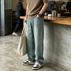 GUJOOCOW | American Retro Comfortable Loose Jeans