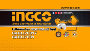 INGCO CAGLI7601 MESIN GERINDA 3" 20V CORDLESS MINI CUT OFF TOOL CORDLESS GRINDER 3INCH