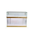 New 5G Wooden Texture Mobile Phone Counter Jewelry Cabinet Premium Display Case Mobile Phone Retail Store Counter Showcase. 