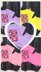 Bộ bé gái hình gấu và trái cho bé gái siêu xinh cho bé 6-24kg.BGL34.