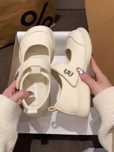 Adorable Mary Jane Small Leather Shoes Womens Shoes 2023 New Autumn Small Fragrance Style with Skirts Comfortable Lightweight Single Shoes