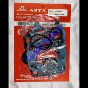 ASTA PAKING TOP SET + SEAL KLEP KARISMA / KIRANA / SUPRA 125 GASKET PERPAK