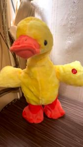 Mainan Boneka Funny Duck Bebek Musik Bebek Dancing Duck Bebek Goyang Talking Duckling
