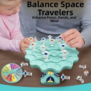 Penguin Iceberg Stacking Educational Toy Improves Concentration Spatial Balance Interactive Tabletop Game Gift for Children