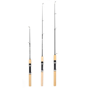 【มาถึงภายใน 2 วัน】 60/80/100cm Portable Fishing Pole Winter Fishing Rod Retractable Fishing Pole for Fishing Beginners