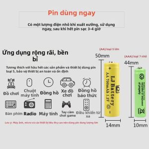 Bộ Pin Niken-Cadimi Dung Lượng Cao Bền Chắc