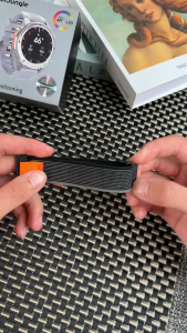 Morein 22mm Smartwatch Strap Velcro Trail Loop Strap Tali Jam Bracelet Untuk Seri R/Rock/S/GT