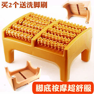 เครื่องมือจี้เท้าแบบโรลเลอร์ นวดเท้า อุปกรณ์นวดเท้าในบ้าน นวดเท้าแบบถูและจับ ช่วยให้เท้าของคุณสดชื่นและสบาย