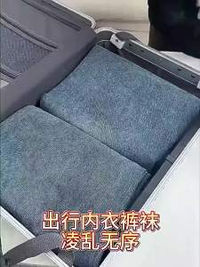 1/3pc Travel Underwear Storage Bag Socks Underwear Handheld Zipper Bags Portable Waterproof Cosmetics Toiletries Organizer