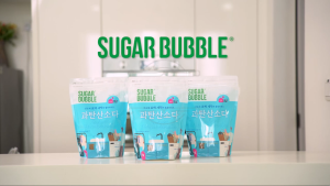 Korea Sugar Bubble Washing Powder 1kg Natural Oxygen Laundry Detergent Powder No Fluorescer