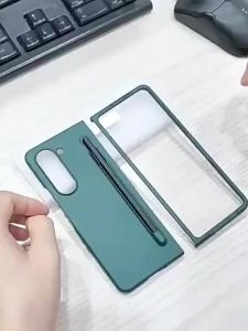 Skin Feel Slim Case for Samsung Galaxy Z Fold 8 Ultra 7 with Stylus Pen Slot Holder Plastic Shockproof Protection Hard Cover