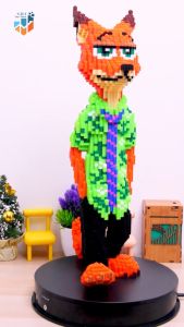 SMY Toystown Nick Wilde Big Mainan Bangunan Nano Block Bricks Mainan Edukasi Balok Susun Mainan Anak Mainan Tumpuk Balok Karakter Kartun Animasi 3D