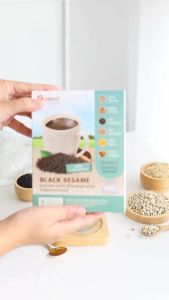 โกเด้นท์ เครื่องดื่มงาดำสำเร็จรูป สูตรผสมธัญพืชรสจืด แบบกล่อง (ขนาด 175 กรัม) จำนวน 7 ซอง/กล่อง