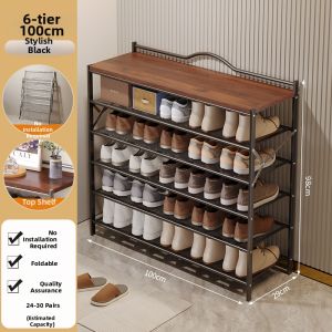 YOUDIANNIU | Portable Expandable Shoe Rack Multi-level Easy Install Home