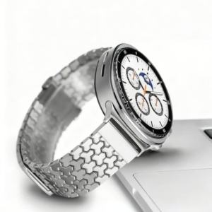 Dây Đeo Kim Loại Từ Tính Dành Cho Samsung Galaxy Watch 8/9 44mm 40mm Classic 46mm Dây Thép Không Gỉ Tương Thích Với Galaxy Ultra 2025 47mm
