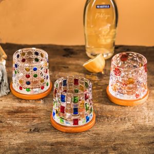 Thickened Hand-Painted Creative Whiskey Glass: A Stress Relief Personalized Tumbler