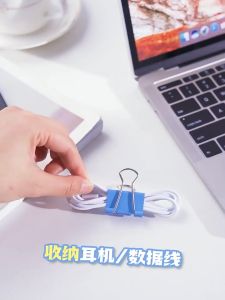 [HCM] Kẹp Bướm Sắc Màu 15mm 19mm 25mm 32mm 41mm 51mm Giữ Giấy Ghi Chú Đồ Dùng Văn Phòng -TyHome