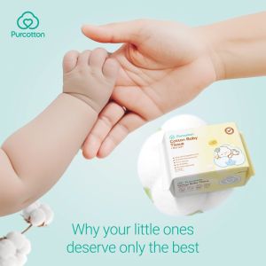 Purcotton Cotton Baby Tissue 80s (20x15cm)