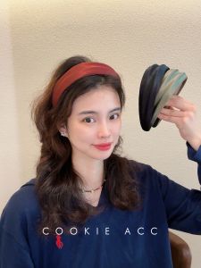 Fashionable Wide Brim Headband Hair Pressing Accessories Black White Outgoing High Top Feeling Advanced Cookie Stylish Hairbands